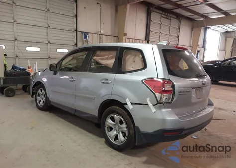 2017 Subaru Forester 2.5I z USA, uszkodzony, nr VIN JF2SJAACXHG490987